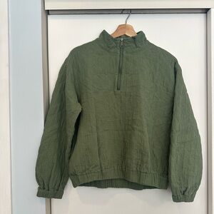 NWT Madewell Lightweight Zip-up Size S